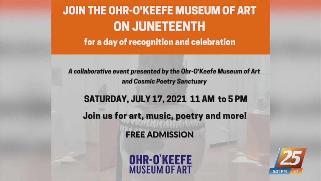 Ohr O’keefe Museum Holding Postponed Juneteenth Event Saturday