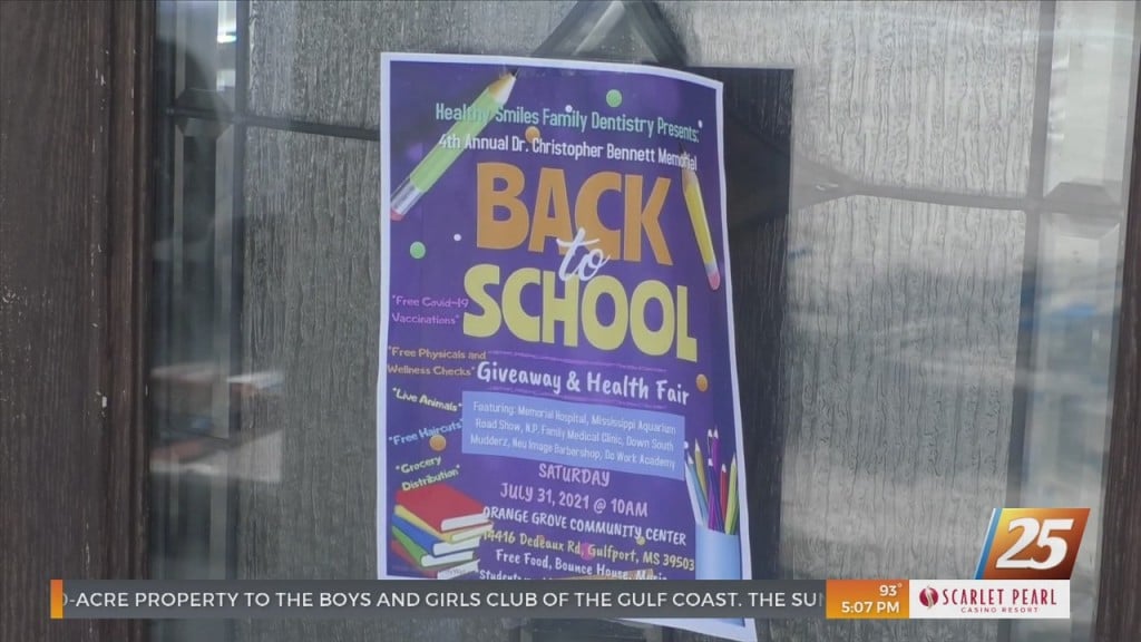 Back To School Giveaway And Health Fair