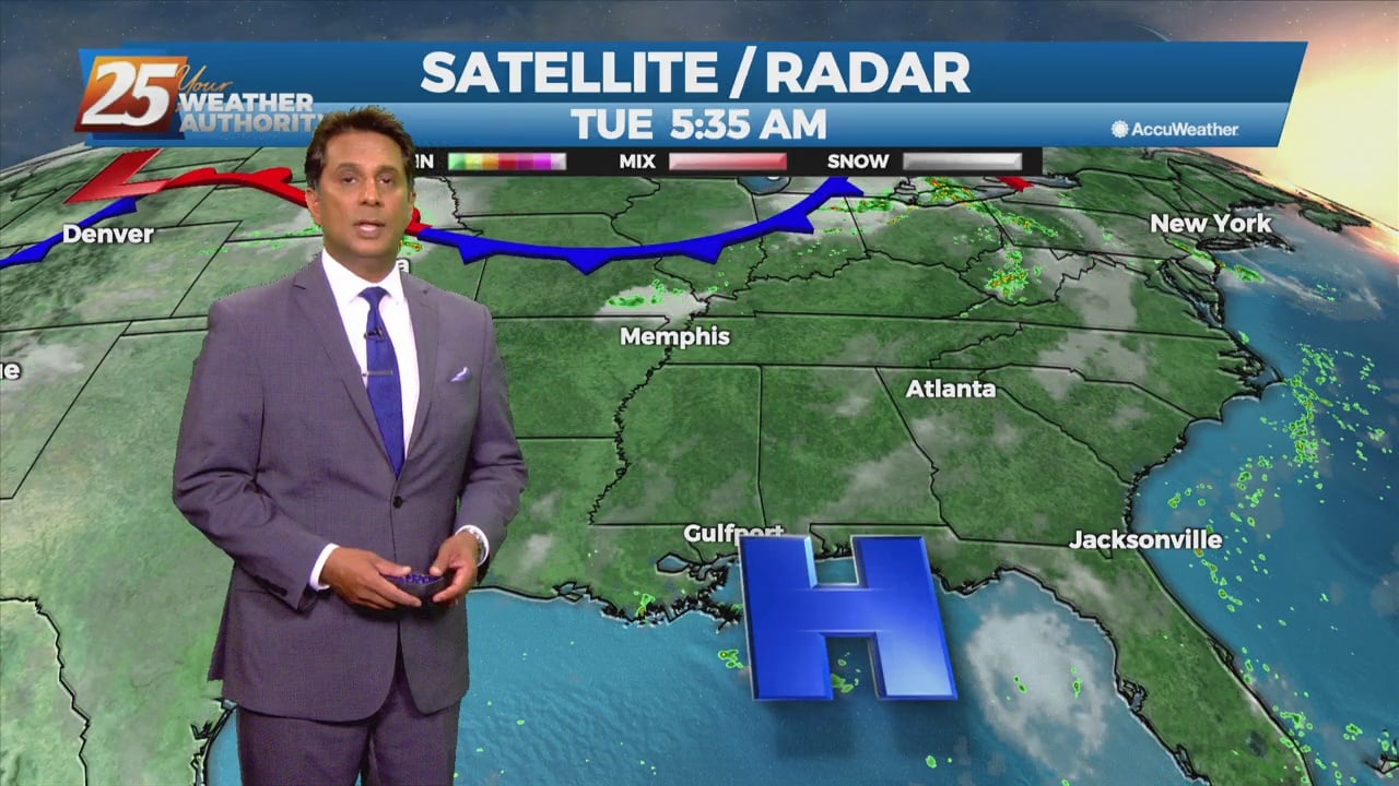 8/10 - Rob's "Elevated Heat Index" Tuesday Morning Forecast - WXXV News 25