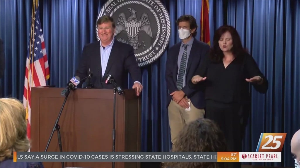 Governor Reeves Holds Press Conference On Covid 19 Response