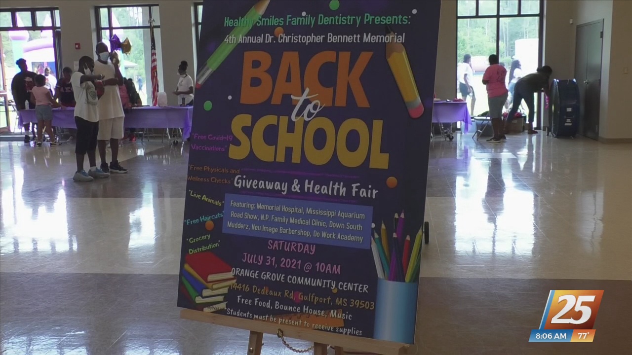 Dr. Christopher Bennett Memorial Back to School Fair - Vimarsana News