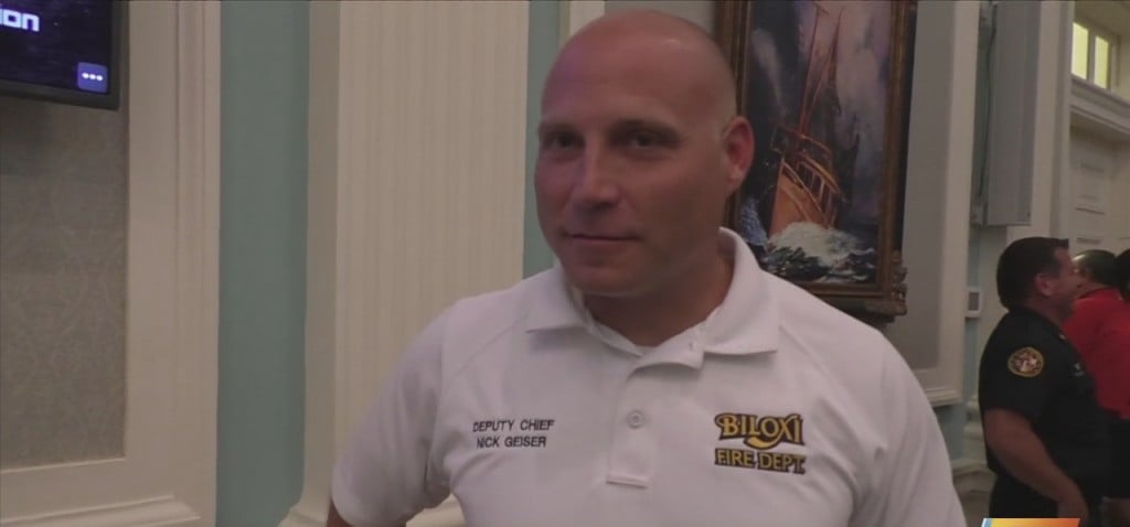Nicholaus Geiser Appointed As Biloxi Fire Chief