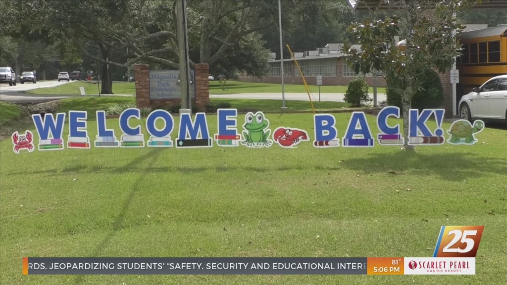 School Starts Tomorrow For Ocean Springs School District