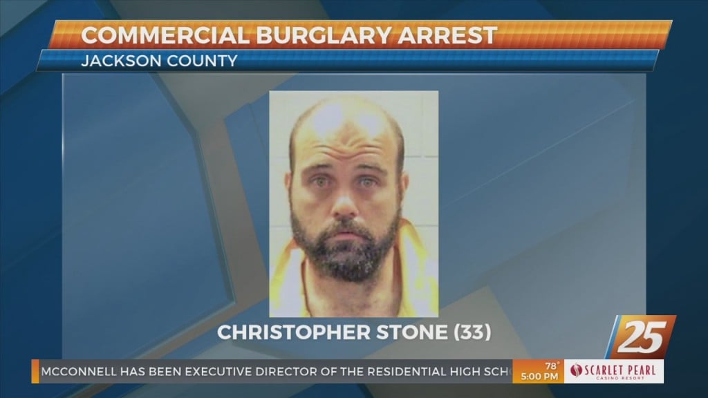 Commercial Burglary Arrest In Jackson County