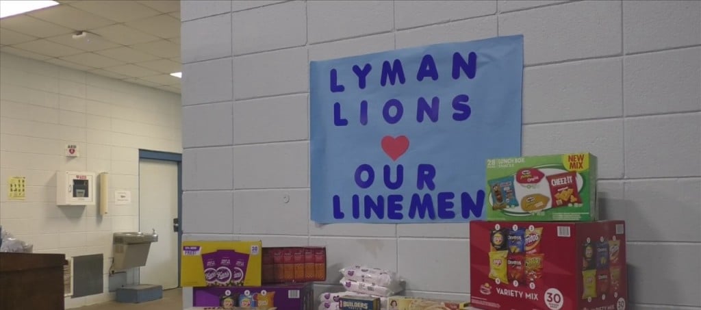 Lyman Elementary Students Donate To Help Lineman In Louisiana
