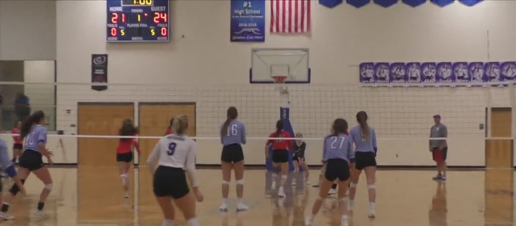 High School Volleyball: Ocean Springs Vs. Hancock