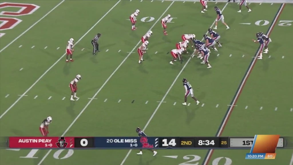 Ole Miss Ranks Third In Total Offense After Week Two
