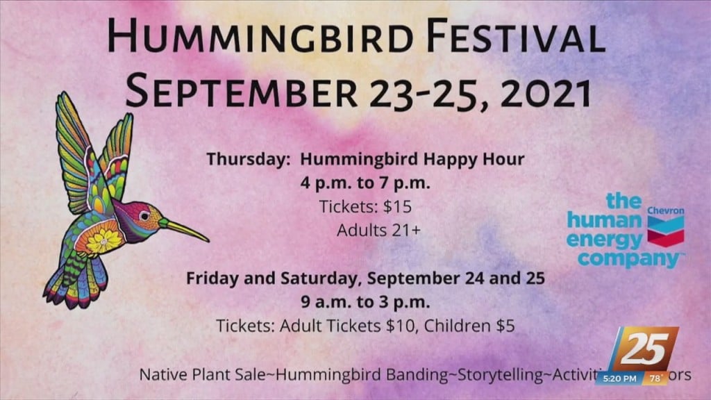 2021 Hummingbird Migration Festival