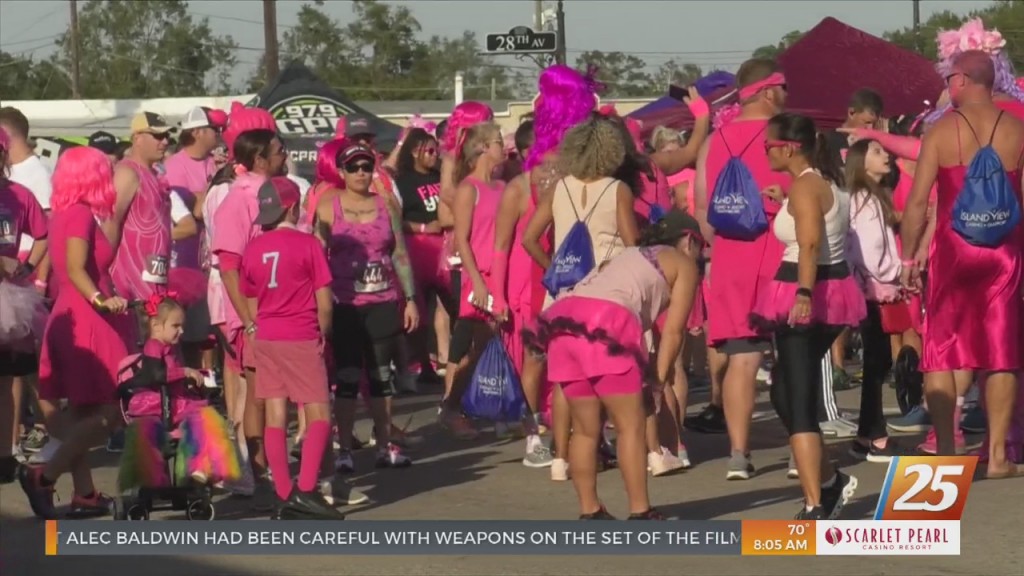 Pink Dress Run Returns To Downtown Gulfport For Breast Cancer Awareness