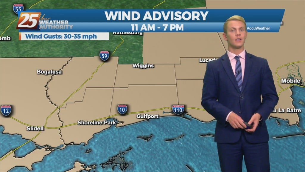 10/28 – Brantly's "windy And Cool" Thursday Morning Forecast