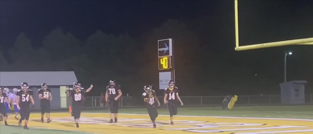 D’iberville Middle School Special Needs Teen Scores First Touchdown