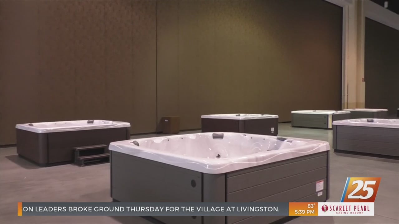 Hot Tub and Swim Spa Blowout Expo in Biloxi WXXV News 25