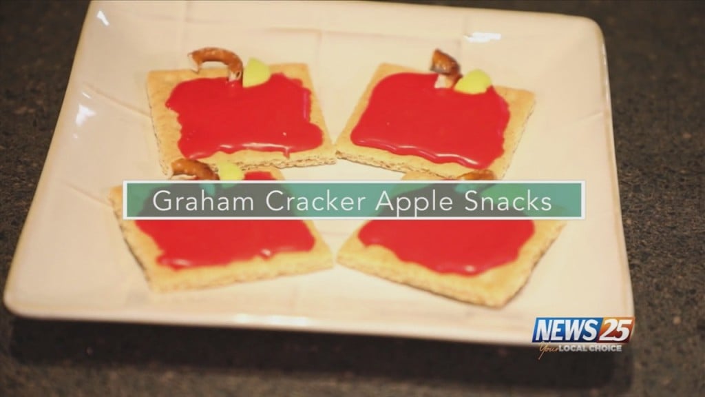 Mom To Mom: Graham Cracker Apple Snacks