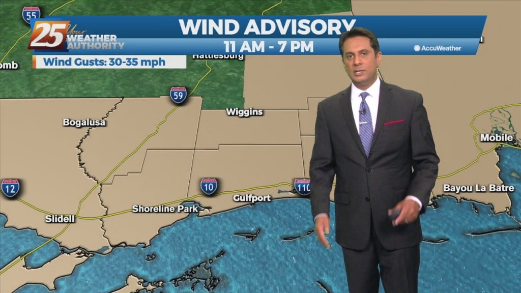10/28 Rob Knight's "wind Advisory" Thursday Morning Forecast