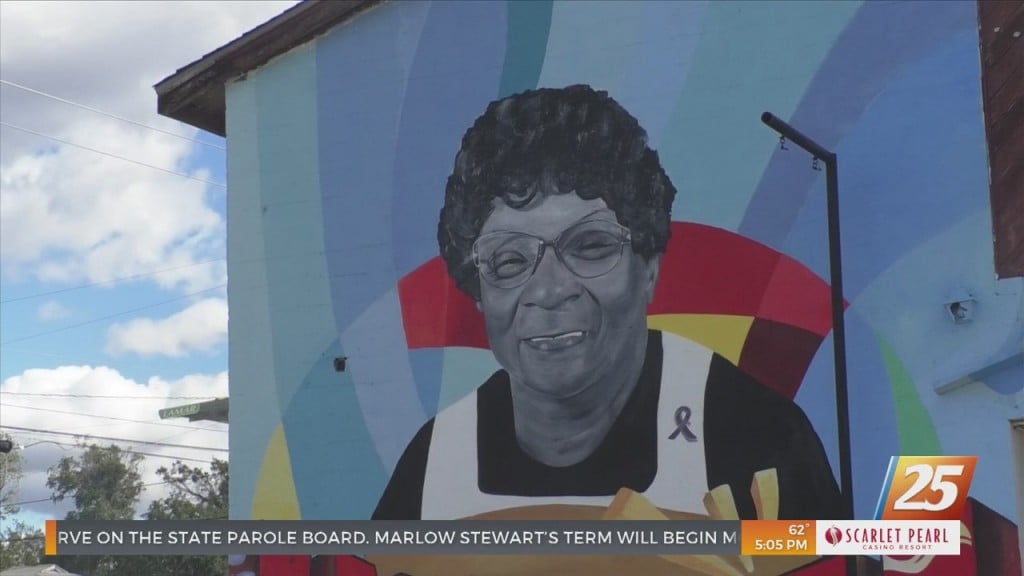 Mural To Honor The Life Of Community Leader In East Biloxi