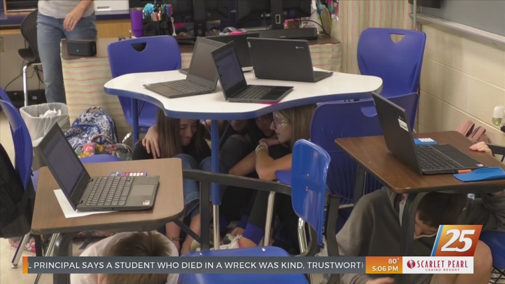 Mississippi Coast Participates In Earthquake Drill