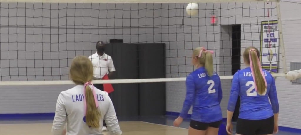 High School Volleyball: Resurrection Catholic Vs. Mcadams