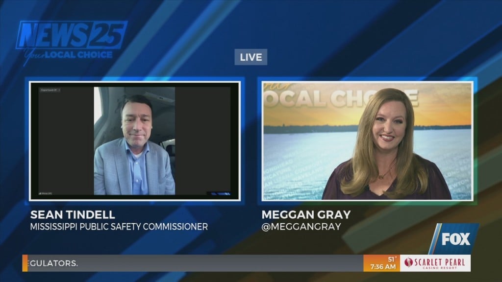 Meggan Gray Live With Mississippi Public Safety Commissioner Sean Tindell
