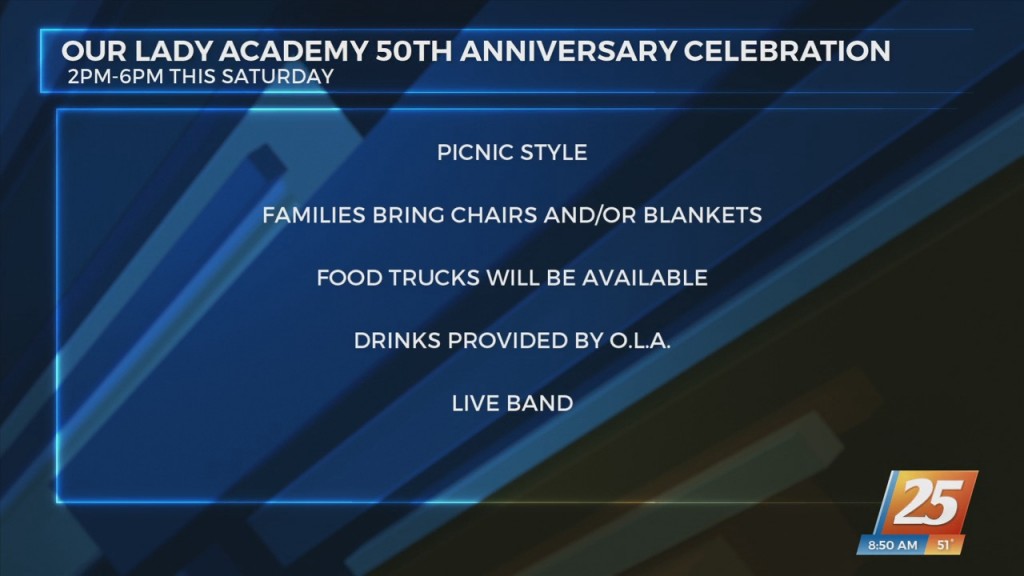 Our Lady Academy 50th Anniversary Celebration This Saturday