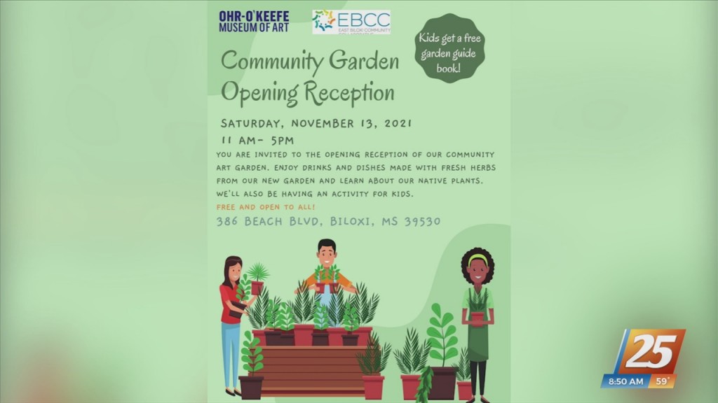Ohr O’keefe Community Garden Opening Reception