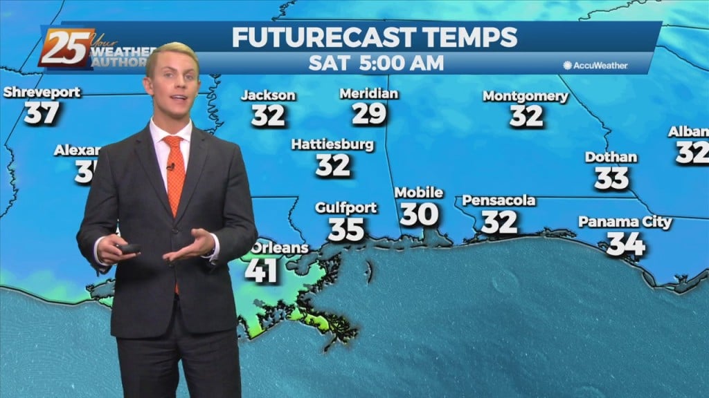 11/25 – Brantly's "cold Front Moving Through" Thursday Night Forecast