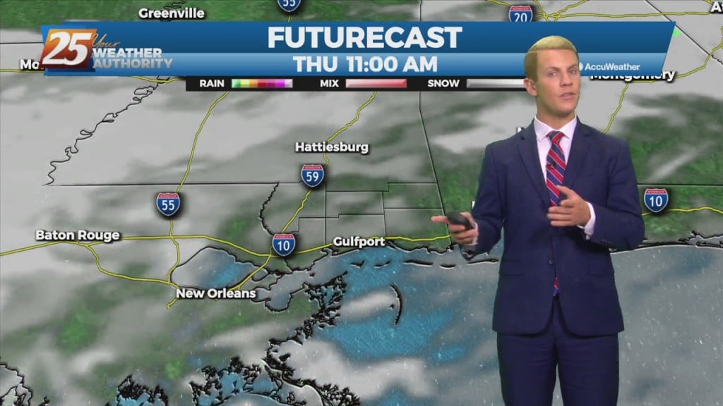 11/03 – Brantly's "increasing Cloud Cover" Wednesday Forecast