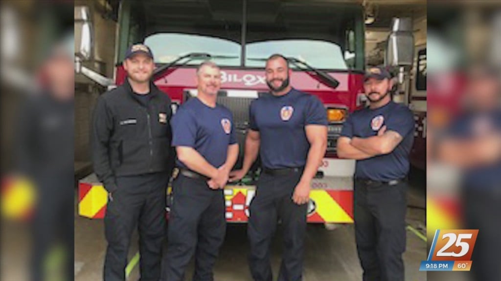 Biloxi Fire Department Growing Beards For Male Cancer Awareness And Prevention