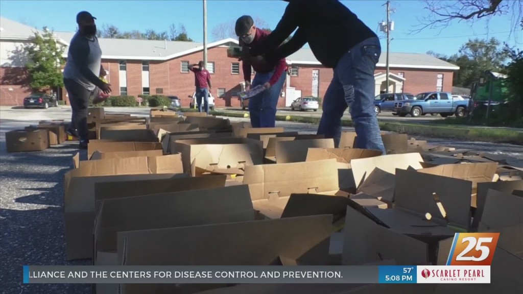 Morning Star Baptist Church Hosts Holiday Food Drop