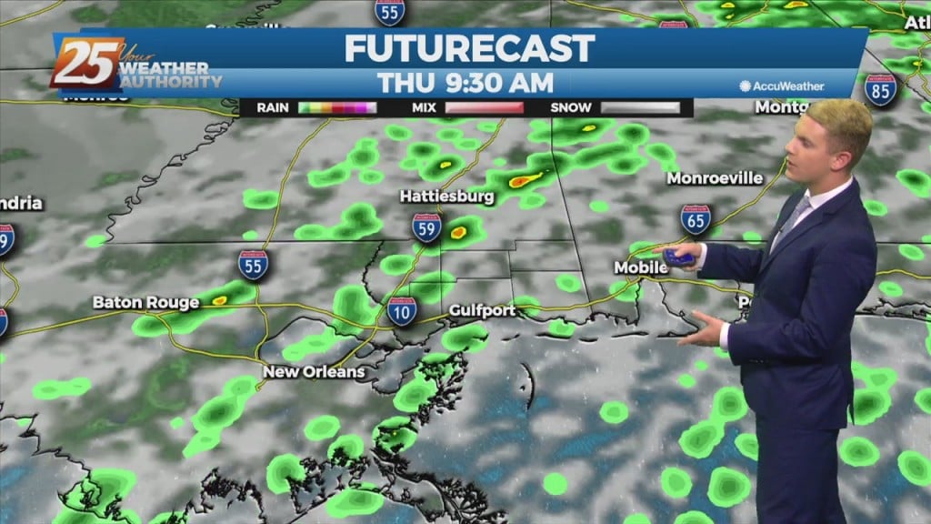 12/29 – Brantly's "on And Off Rain" Wednesday Night Forecast