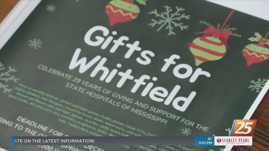 Ocean Springs Chamber Of Commerce Wrapping Up ‘gifts For Whitfield’ Drive