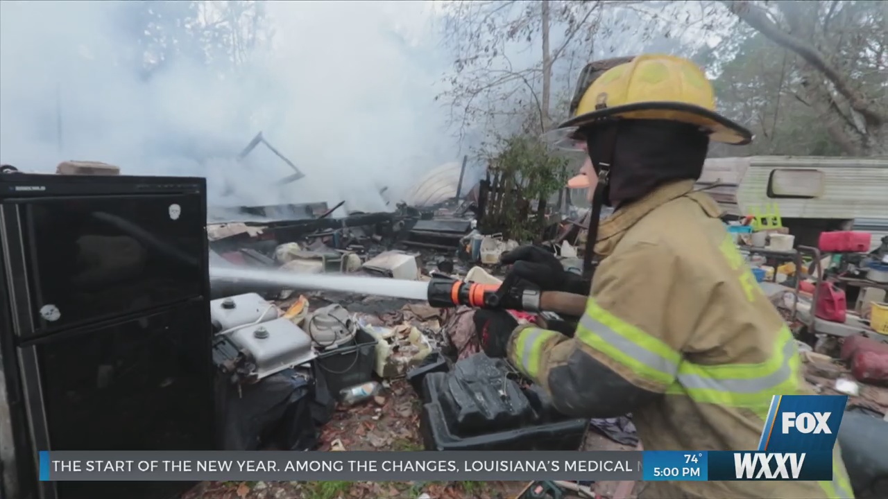 Harrison County fire responds to two structure fires - WXXV News 25