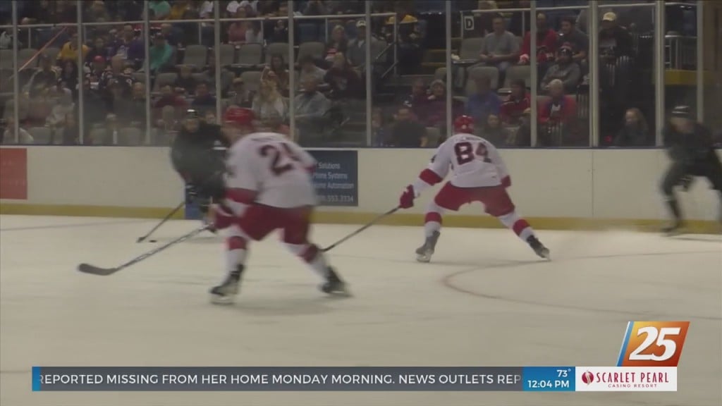 Second Hockey Game Of The Year In Biloxi At The Coliseum Tonight