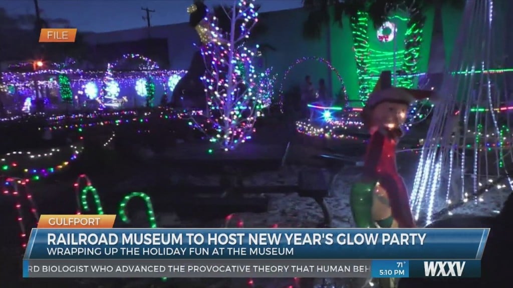 Mississippi Coast Model Railroad Museum To Host New Year’s Glow Party