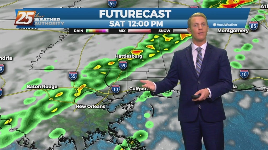 12/10 – Brantly's "showers And T Storms Saturday" Friday Night Forecast