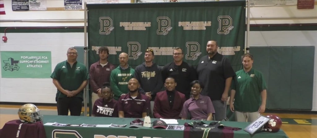 Poplarville Football’s Khalid Moore Signs With Mississippi State