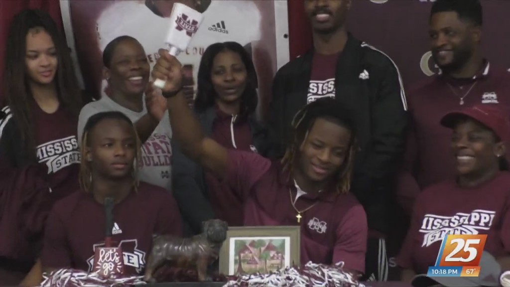 George County Football’s Marquez Dortch Signs With Mississippi State