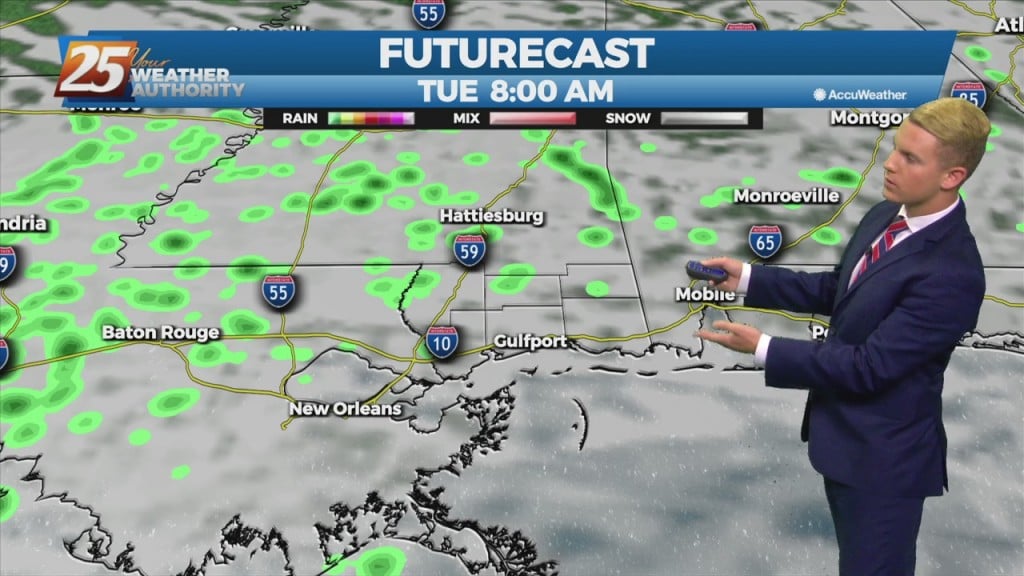 12/06 – Brantly's "drizzle Tonight, Colder Tomorrow" Monday Evening Forecast