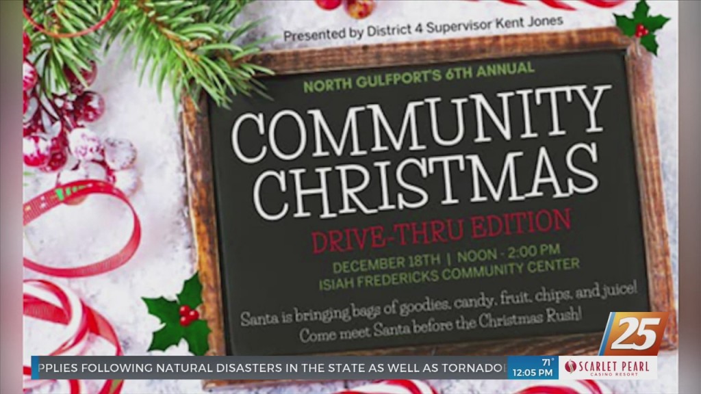 North Gulfport’s Sixth Annual Community Christmas Takes Place Saturday