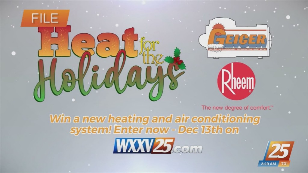 Register Now For Heat For The Holidays Giveaway