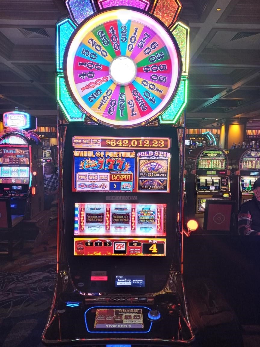 wheel of fortune 25 cent slot