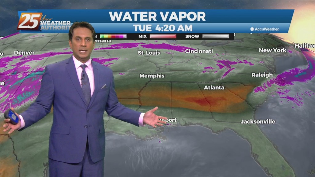 12/7 Rob Knight's "cooler & Damp" Tuesday Morning Forecast