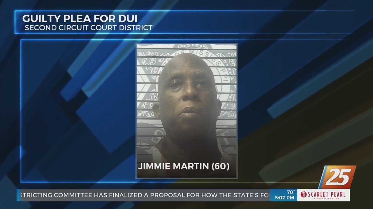 Ocean Springs man pleads guilty to DUI - WXXV News 25