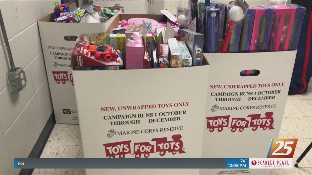Gaston Point Community Collecting Gifts For Toys For Tots