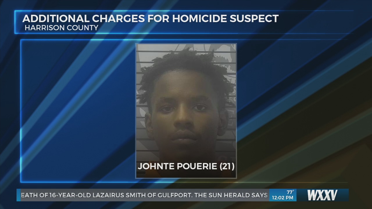 Additional charges for suspect in Harrison County homicide - WXXV News 25