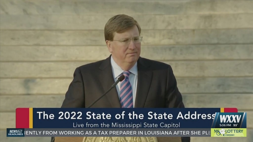 State Of The State Address: Gov. Reeves Reflects On Past Two Years