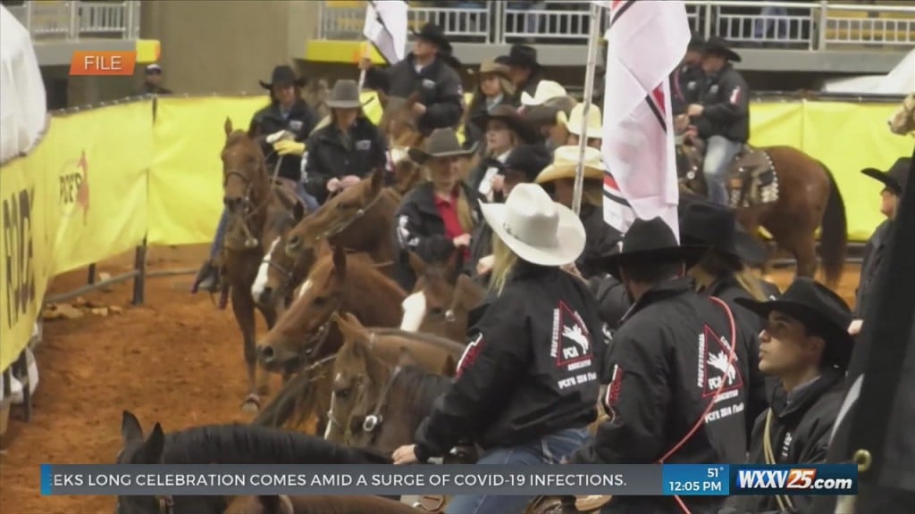 Pca Rodeo Finals Taking Place At Coast Coliseum