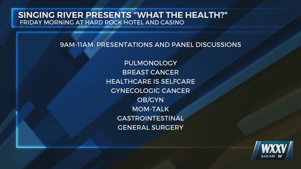 Singing River Health Hosting ‘what The Health’ Conference