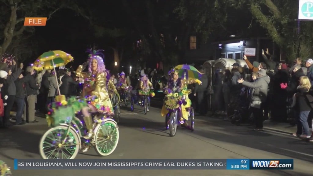 Ocean Springs Mardi Gras Parades Nearing Roll Time