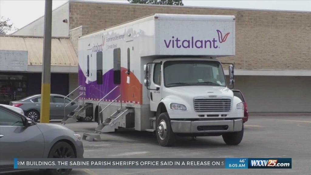 Local Business Partnered With Vitalant For A Blood Drive