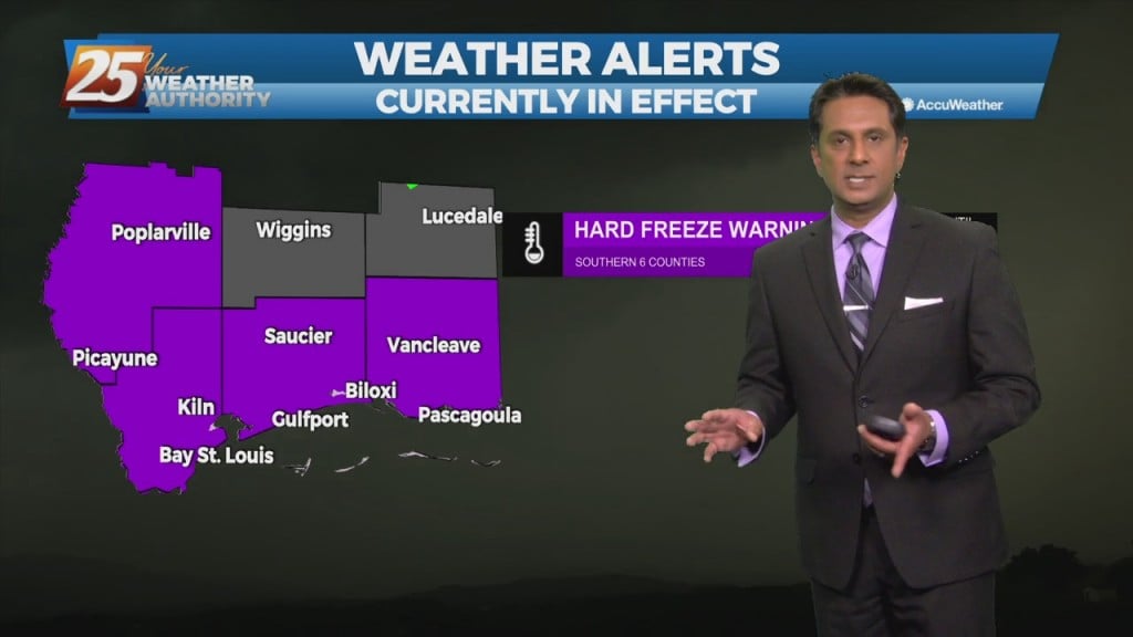 1/21 Rob Knight's "hard Freeze Warning" Friday Afternoon Forecast